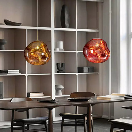 Modern Artistic Pendant Light – Elegant Sculptural Hanging Lamp for Dining & Living Rooms