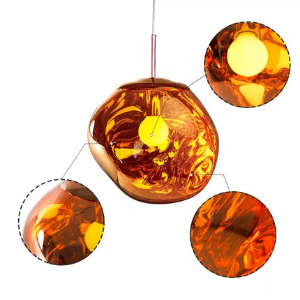 Modern Artistic Pendant Light – Elegant Sculptural Hanging Lamp for Dining & Living Rooms