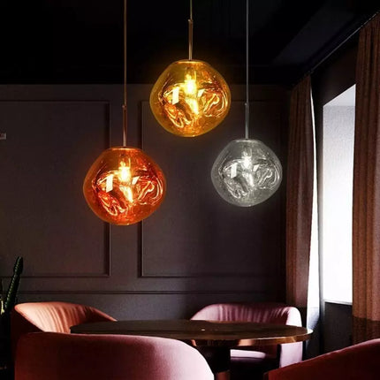 Modern Artistic Pendant Light – Elegant Sculptural Hanging Lamp for Dining & Living Rooms