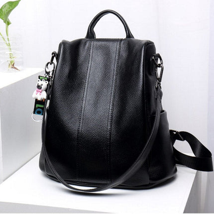 Women's PU Leather Backpack – Stylish, Spacious & Versatile Rucksack for Daily Use