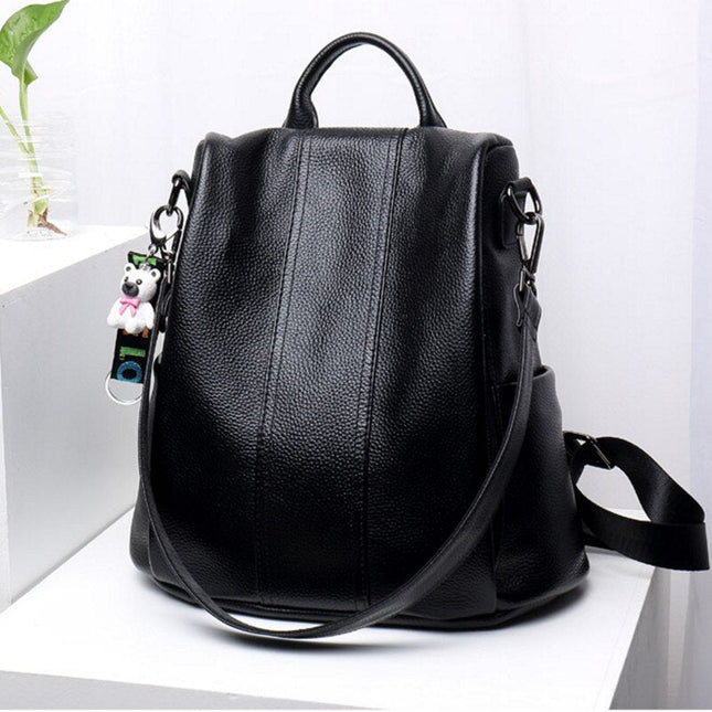 Women's PU Leather Backpack – Stylish, Spacious & Versatile Rucksack for Daily Use