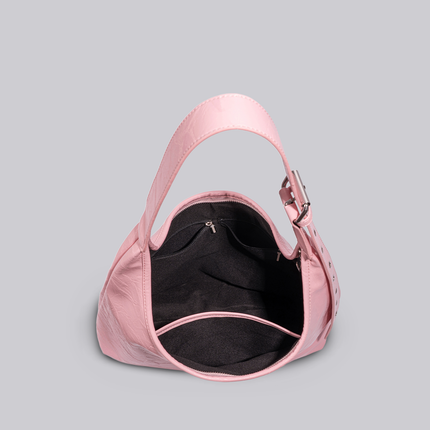 Black Shoulder Bag – Minimalist Design with Spacious Storage