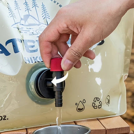 8L Collapsible Water Bag – BPA-Free, Leakproof, Foldable with Spigot – Ideal for Camping, Hiking & Outdoor Adventures