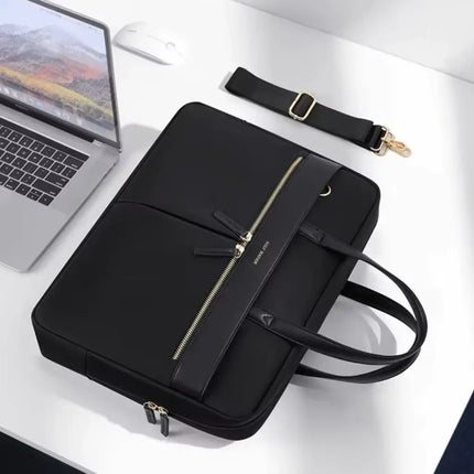 Stylish 15.6-Inch Women's Laptop Tote Bag – Elegant, Practical & Travel-Ready