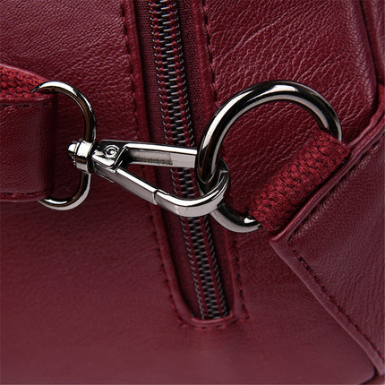 Multi-Way Women’s Backpack & Handbag – Stylish Leather Shoulder Bag for Daily Use