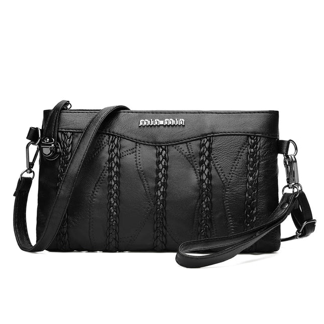 Elegant Women's Shoulder Bag – Compact Clutch with Multiple Pockets