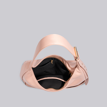 Black Shoulder Bag – Minimalist & Spacious Vegan Leather Design