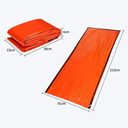Emergency Sleeping Bag – Waterproof, Thermal Reflective Bivy Sack for Outdoor Survival