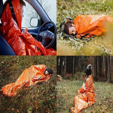 Emergency Sleeping Bag – Waterproof, Thermal Reflective Bivy Sack for Outdoor Survival