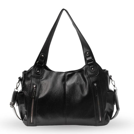Women's Leather Hobo Bag – Spacious Shoulder Tote with Premium Finish