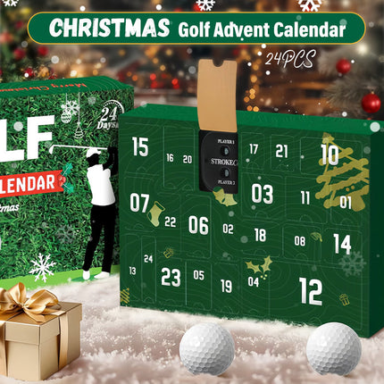 Golf Advent Calendar – 24-Day Countdown with Golf Accessories & Gifts for Men