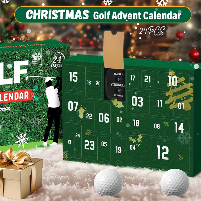 Golf Advent Calendar – 24-Day Countdown with Golf Accessories & Gifts for Men