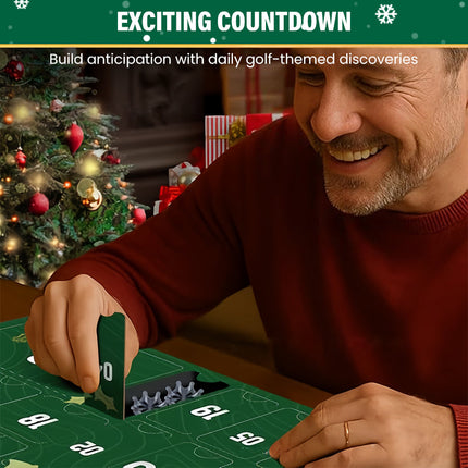 Golf Advent Calendar – 24-Day Countdown with Golf Accessories & Gifts for Men