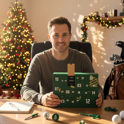 Golf Advent Calendar – 24-Day Countdown with Golf Accessories & Gifts for Men