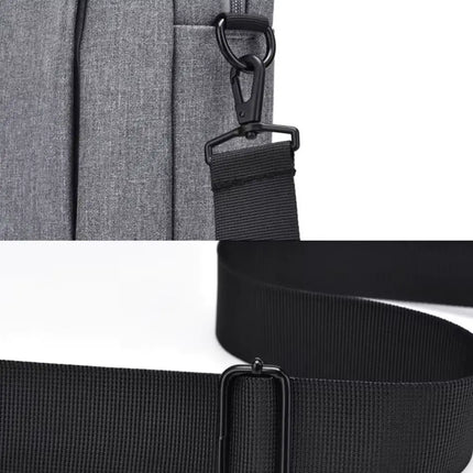 Modern Grey 13-Inch Laptop Bag for Men – Sleek, Minimalist & Functional