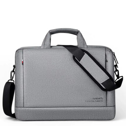 Modern Grey 13-Inch Laptop Bag for Men – Sleek, Minimalist & Functional