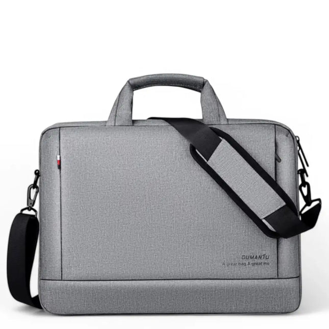 Modern Grey 13-Inch Laptop Bag for Men – Sleek, Minimalist & Functional
