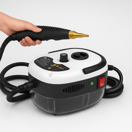 2500W High-Pressure Steam Cleaner – 900 ml Handheld Steamer for Floor, Kitchen, Car & AC Cleaning