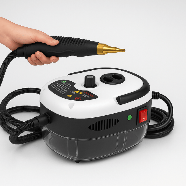 2500W High-Pressure Steam Cleaner – 900 ml Handheld Steamer for Floor, Kitchen, Car & AC Cleaning