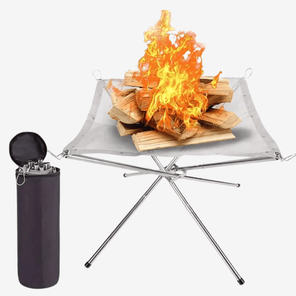 Portable Foldable Fire Pit – Lightweight & Compact – Ideal for Camping & Outdoor Adventures