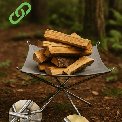 Portable Foldable Fire Pit – Lightweight & Compact – Ideal for Camping & Outdoor Adventures