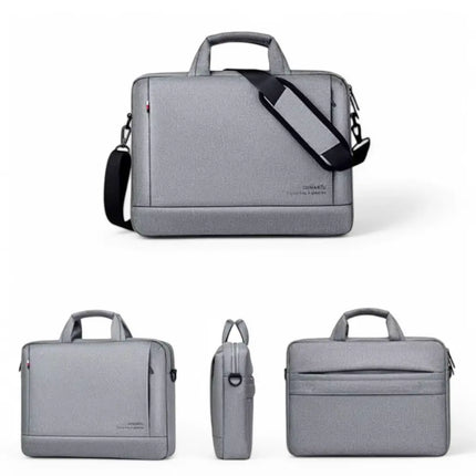 Modern Grey 13-Inch Laptop Bag for Men – Sleek, Minimalist & Functional