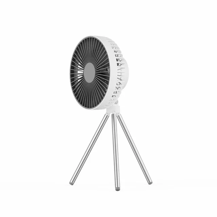 Portable Rechargeable Stand Fan – Silent Battery-Powered Pedestal Fan for Indoor & Outdoor Use