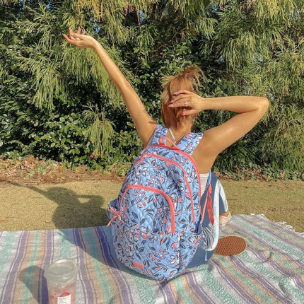 Black Backpack with Laptop Compartment & Side Pockets – Lightweight, Water-Resistant & Stylish for School or Work