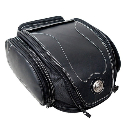 Magnetic Motorcycle Tank Bag – Waterproof PU Leather, Adjustable, Universal Fit