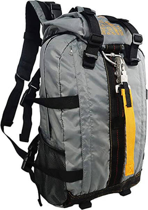 40L Waterproof Hiking Backpack – Durable Outdoor Bag with Carabiner Hook & Multiple Storage Pockets