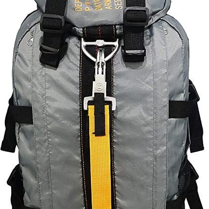 40L Waterproof Hiking Backpack – Durable Outdoor Bag with Carabiner Hook & Multiple Storage Pockets